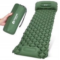 MATERAC TURYSTYCZNY TREKKINGOWY DMUCHANY MATA ULTRALEKKI Z WBUDOWANĄ POMPKĄ