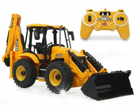 Koparko-ładowarka JCB 1:20 2,4GHz koparka jcb 40cm
