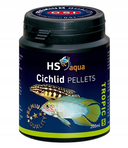 HS/O.S.I. Cichlid pellets S 200ml na Arena.pl
