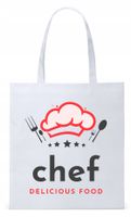 Dla Kucharza Kucharki Torba Eco Biała Shopper Z Nadrukiem Ze Zdjęciem