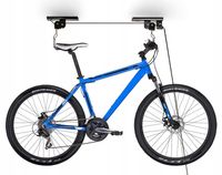 WIESZAK NA ROWER UCHWYT ROWEROWY SUFITOWY WINDA ŚCIENNY PODWIESZANY CZARNY