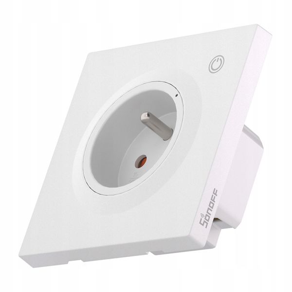 Sonoff WS01TPE-E WiFi Matter Inteligentne Gniazdko Ścienne Typ E 4000W 16A zdjęcie 1