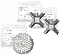 2x Nożyk jednostronny do maszynki mielenia Zelmer nr 5 + Sitko nr 5 fi 4 OR
