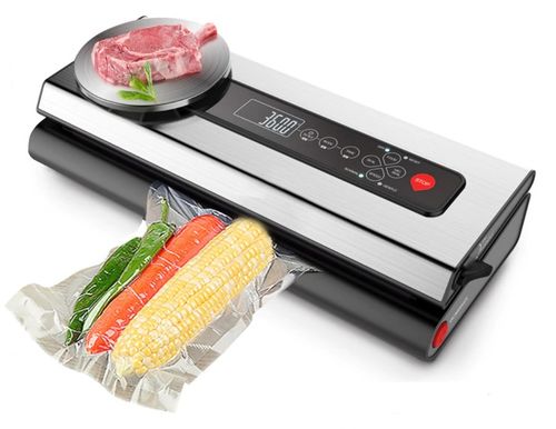 Zgrzewarka Próżniowa do Żywności Pakowarka Jedzenia z Wagą + Folia i Worki na Arena.pl