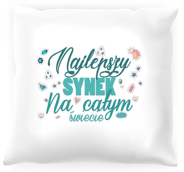 Poduszka dla dziecka Najlepszy synek na całym świecie zdjęcie 1