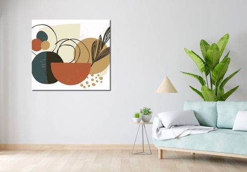 Obraz 100x90cm Kolaż Roślin na Arena.pl