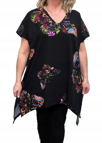 ŚLICZNA BLUZKA TUNIKA 52 54 5XL na Arena.pl