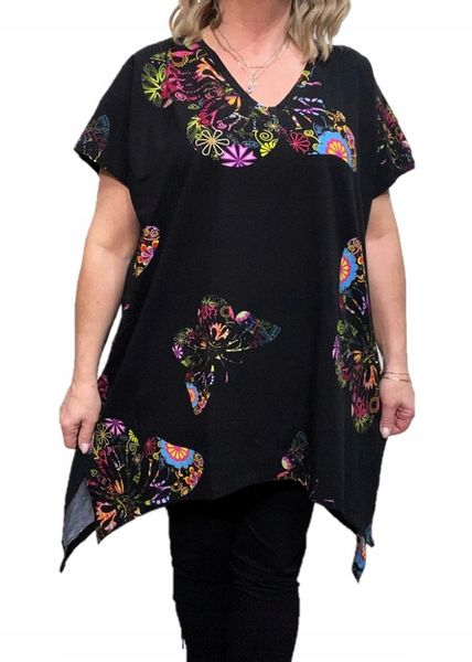 ŚLICZNA BLUZKA TUNIKA 52 54 5XL zdjęcie 2