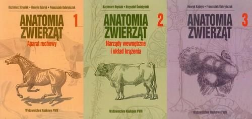 Anatomia zwierząt Tom 1-3 na Arena.pl