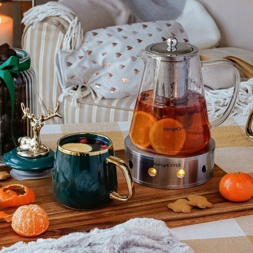 DZBANEK do HERBATY ZAPARZACZ z Podgrzewaczem DUŻY Konighoffer Tibi 1,3L na Arena.pl