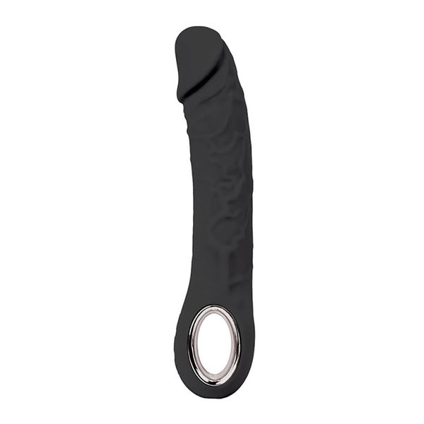 Black Vibrator - 10 Different Modes Of Vibration And Heating Function zdjęcie 1