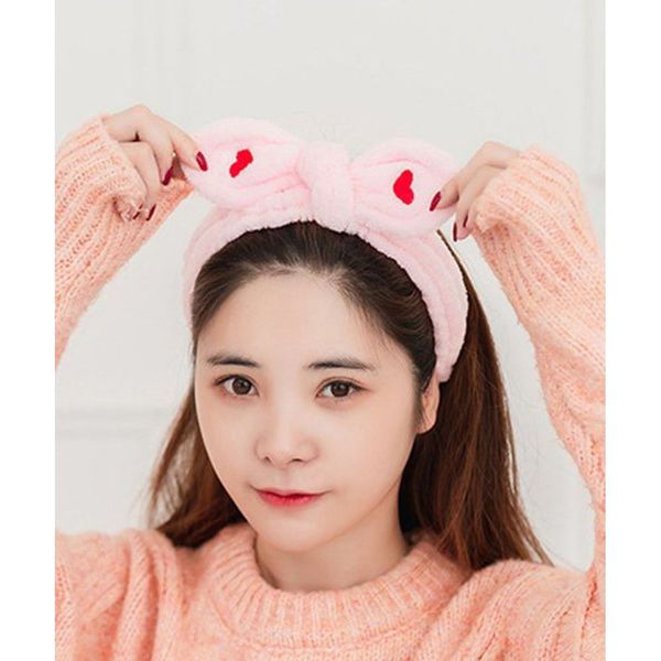 Opaska kosmetyczna serce makeup zdjęcie 6