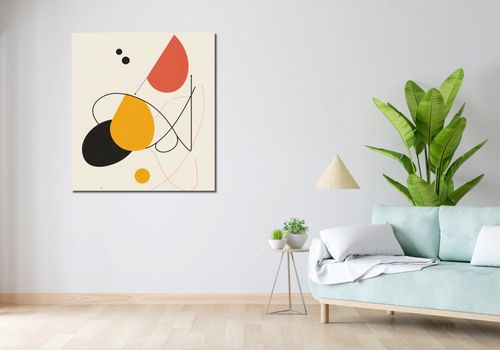 Obraz 90x100cm Rapsodia Kształtów na Arena.pl
