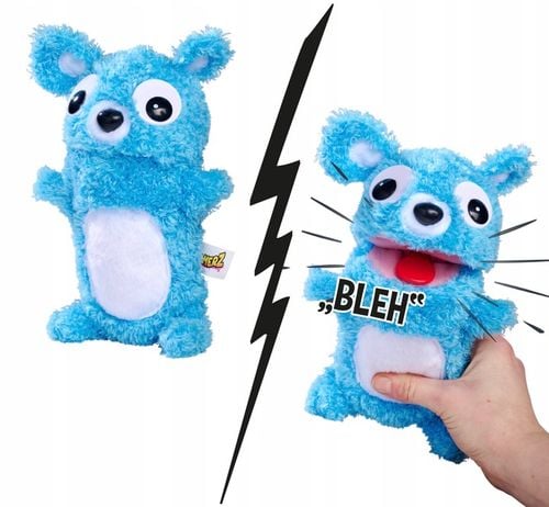 SCREAMERZ INTERAKTYWNA MASKOTKA ROZBAWIACZ NIEBIESKI MIŚ Z DŹWIĘKIEM 30 CM na Arena.pl