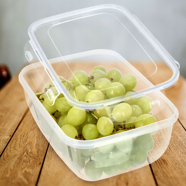 POJEMNIK NA ŻYWNOŚĆ LUNCH PUDEŁKO PLASTIKOWE 2,3L zdjęcie 6