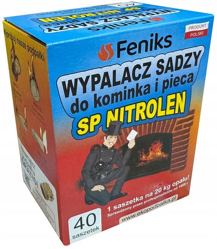 Wypalacz sadzy SP Nitrolen 40 saszetek po 10g. Bezpieczeństwo i oszczędność na Arena.pl
