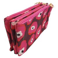 Kosmetyczka Dla Kobiet Piórnik Różowy Na Zamek