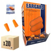 ZATYCZKI DO USZU STOPERY PRZECIWHAŁASOWE do spania parowane 100 PAR 200 SZT