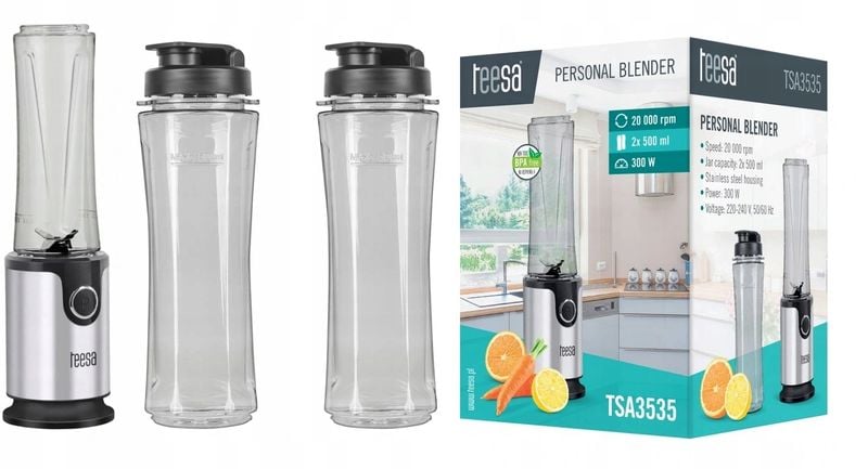 Blender Personalny Teesa Do Koktajli 2 Tsa3535 zdjęcie 1