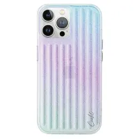 Etui UNIQ Coehl Linear do iPhone 15 Pro Max - różowo-niebieskie