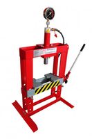 10T PRASA HOLZMANN WP10H AUSTRIA HYDRAULICZNA skok 150mm manometr