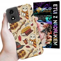 ETUI CASE DO MOTOROLA MOTO E14 - HARRY POTTER WZORY DLA FANÓW ŚWIATA MAGII