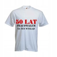 KOSZULKA T-SHIRT PREZENT pracowałem na ten wygląd