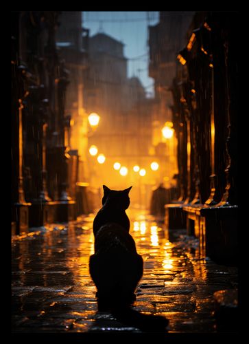 Plakat 21x29,7cm Samotna Wędrowczyni na Arena.pl