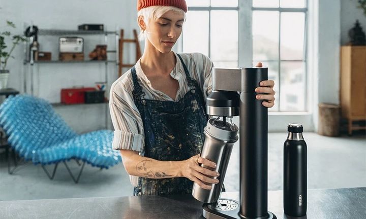 Saturator BRITA Sodatrio Czarny zdjęcie 8