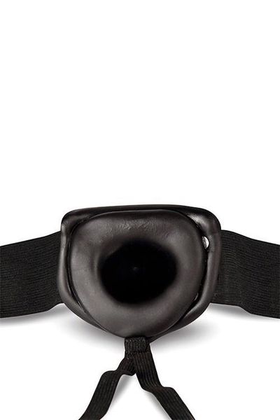 Dr. Skin 6Inch Hollow Strap On Black zdjęcie 4