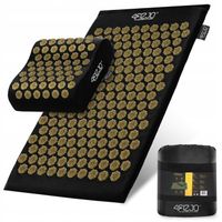 DUŻA MATA DO AKUPRESURY PODUSZKA MASAŻ PUNKTOWY KOLCAMI ZESTAW ERGO