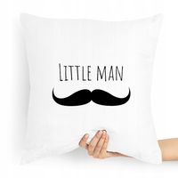 Poduszka Prezent Dla Syna Syneczek Little Man Z Nadrukiem Ze Zdjęciem