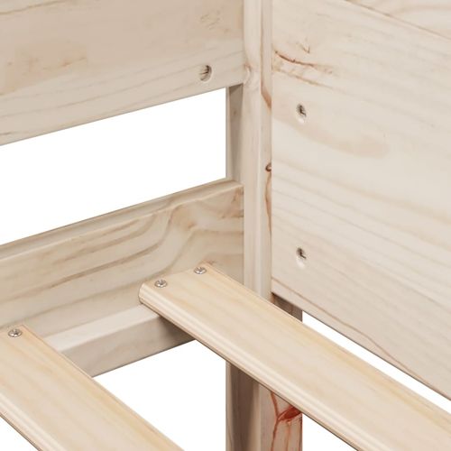 Łóżko bez materaca, 80x200 cm, lite drewno sosnowe na Arena.pl