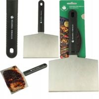 ŁOPATKA DO GRILLA GRILLOWANIA NAKŁADANIA OBRACANIA MIĘSA STALOWA KUCHENNA