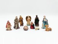 FIGURKI 5 CM DO SZOPKI BOŻONARODZENIOWEJ 11 SZTUK