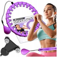 HULA HOP Z OBCIĄŻENIEM WYPUSTKAMI ODCHUDZAJĄCE MASAŻ HULAHOP SMART