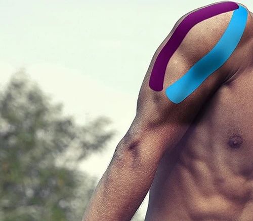 TAŚMA TEJP KINESIOTAPING TAPE TEJPY PLASTRY MOCNY na Arena.pl
