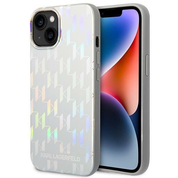 Etui Karl Lagerfeld do iPhone 15 Plus, iPhone 14 Plus, Srebrny zdjęcie 1