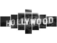 160CM 70CM OBRAZ 7 ELEM NIGHT IN HOLLYWOOD ŚCIENNY