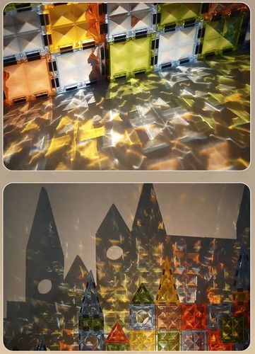 Klocki Magnetyczne Diamentowe Dinozaury 90 el Zestaw Konstrukcyjny dla na Arena.pl