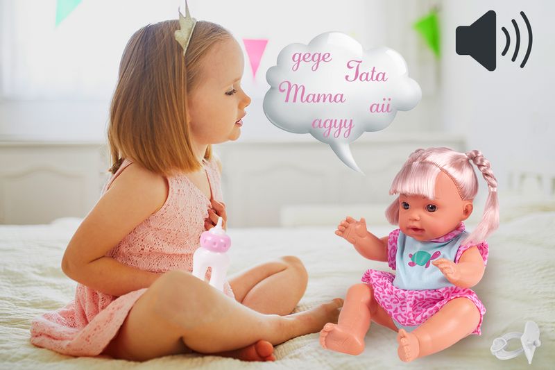 Interaktywna Lalka w Nosidełku zdjęcie 12