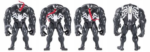 ZESTAW 4 FIGUREK SPIDERMAN VENOM GOBLIN MILES MORALES +2 POJAZDY +AKCESORIA na Arena.pl