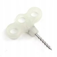 Świder hak namiot wkręt sprzączką biwak pranie edc