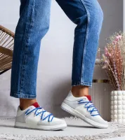 Szare sneakersy trampki sznurówki Arcobaleno 39