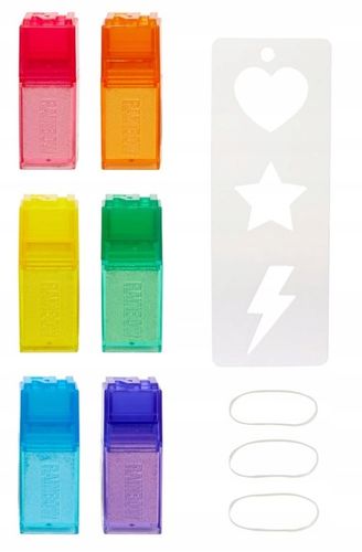 Lalka Watercolor Create Rainbow High Modna Fioletowe Oczy Zmywalne Farbki na Arena.pl