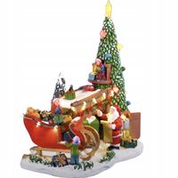 RUCHOMA POZYTYWKA Miasteczko Bożenarodzenie FABRYKA PREZENTÓW Św. Mikołaj