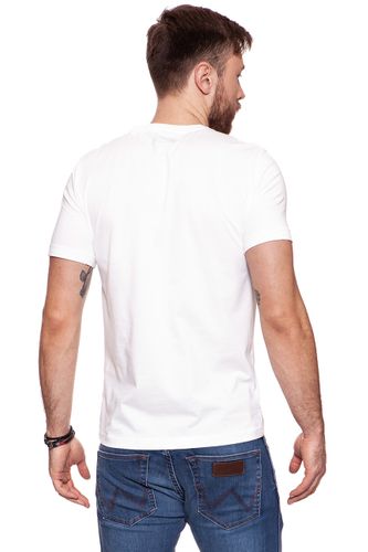 MUSTANG BASIC PRINT T-SHIRT CLOUD DANCER 1006677 2020 L na Arena.pl