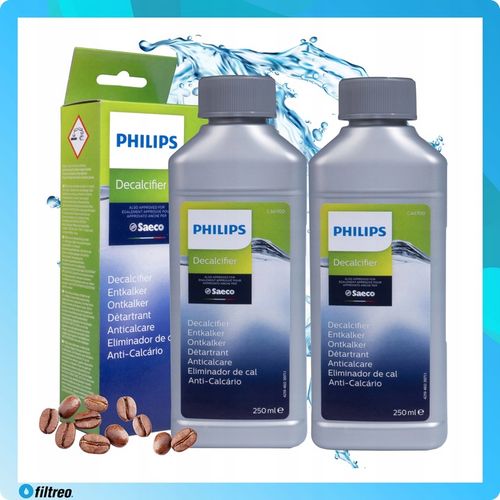 ORYGINALNY ODKAMIENIACZ w płynie do ekspresu Philips LatteGo 2x250ml na Arena.pl