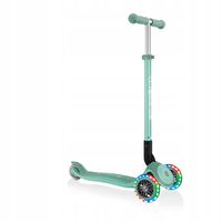 Hulajnoga trójkołowa Globber Primo Foldable Plus Lights miętowa