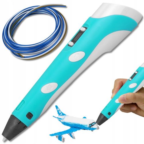 ZESTAW MAGICZNY DŁUGOPIS DRUKARKA 3D PEN KOLOROWE WKŁADY TABLET GRAFICZNY na Arena.pl